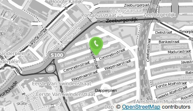 Bekijk kaart van Kapsalon Aro in Amsterdam