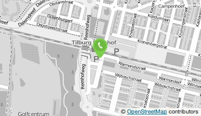 Bekijk kaart van Hairstation in Tilburg