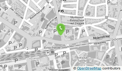 Bekijk kaart van I Love Sushi Enschede in Enschede