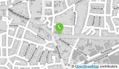 Bekijk kaart van D-RT Retail B.V. in Didam