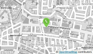 Bekijk kaart van D-Reizen Vakantie Winkels in Leiden