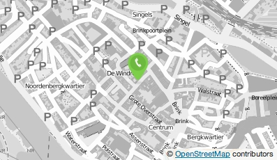 Bekijk kaart van D-Reizen Vakantie Winkels in Deventer