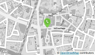 Bekijk kaart van D-Reizen Vakantie Winkels in Roosendaal