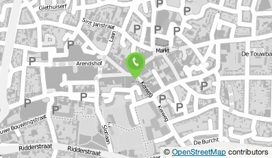 Bekijk kaart van D-Reizen Vakantie Winkels in Oosterhout (Noord-Brabant)