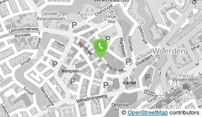 Bekijk kaart van D-Reizen Vakantie Winkels in Woerden