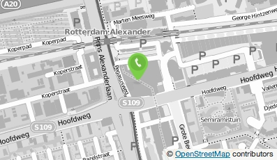 Bekijk kaart van D-Reizen Vakantie Winkels in Rotterdam