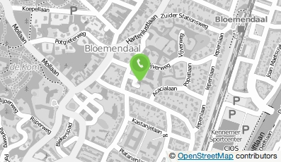 Bekijk kaart van BSO Bornwater Op Stoom in Bloemendaal