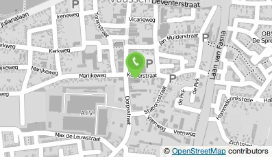 Bekijk kaart van Pizza & More in Vaassen
