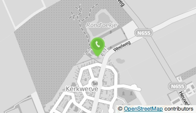 Bekijk kaart van Recreatieboerderij Van Langeraad in Kerkwerve