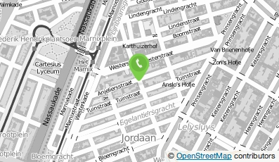Bekijk kaart van Freewheelin Studios in Amsterdam