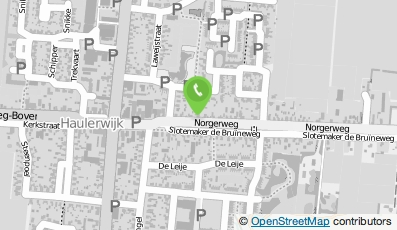Bekijk kaart van Norgerweg 15-15a B.V.  in Haulerwijk