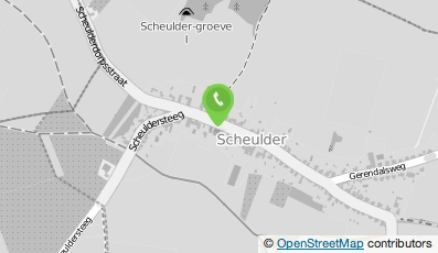 Bekijk kaart van Eetcafé 't Scheulderheukske in Scheulder