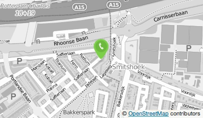 Bekijk kaart van Autorijschool Raaf t.h.o.d.n. Verkeersschool Hers in Rotterdam