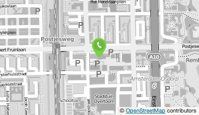 Bekijk kaart van GSM1 Allebeplein in Amsterdam