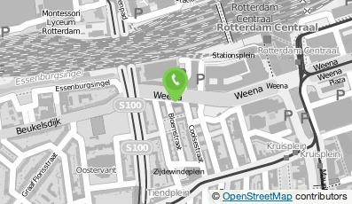 Bekijk kaart van Autobedrijf Weena in Rotterdam