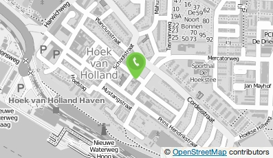 Bekijk kaart van Zo Geschiedde Producties  in Hoek Van Holland