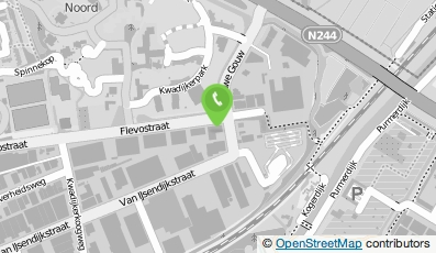 Bekijk kaart van Flevostraat in Purmerend