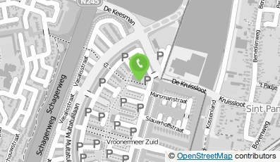 Bekijk kaart van Klein Alkmaar P.C. Boutenstraat in Alkmaar