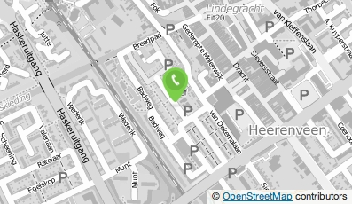 Bekijk kaart van Kinderopvang Lappelein in Heerenveen