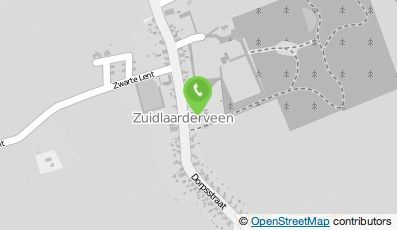 Bekijk kaart van Minicamping de Hofstee in Zuidlaarderveen