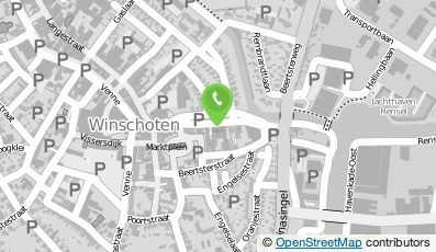 Bekijk kaart van LMT Ost West B.V. in Winschoten