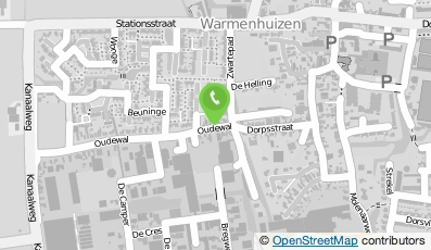 Bekijk kaart van Slagerij Aad Ruiter B.V. in Warmenhuizen