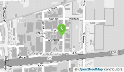 Bekijk kaart van QS ventilatie & luchtbehandeling in Hardinxveld-Giessendam