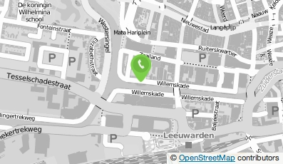 Bekijk kaart van Biene. Wurkpleats foar psych. helpferliening, tren.&underw. in Leeuwarden