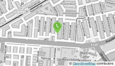Bekijk kaart van D. van Beek Fysiotherapie in Amsterdam