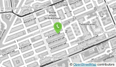 Bekijk kaart van Hemelsbreed in Amsterdam