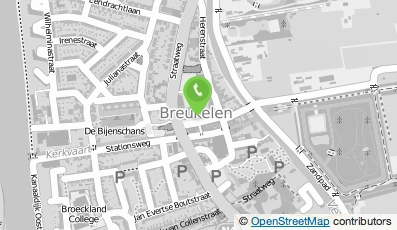 Bekijk kaart van De Haan en Broeren in Breukelen