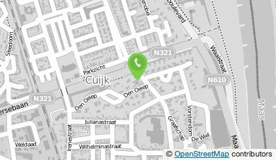 Bekijk kaart van Megs Creahoek in Cuijk