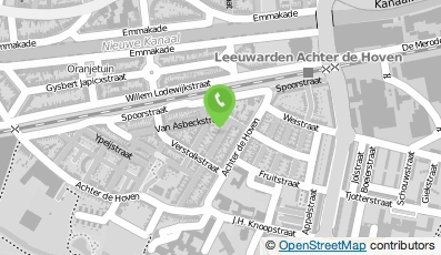 Bekijk kaart van De Haarcomponist in Leeuwarden