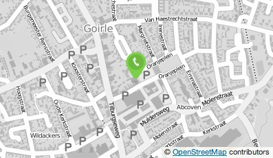 Bekijk kaart van Logopediepraktijk Tilburg Locatie Goirle in Goirle