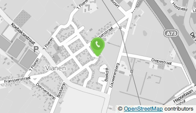 Bekijk kaart van Voetprint in Vianen (Noord-Brabant)