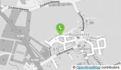 Bekijk kaart van Het Biggetje in Biggekerke