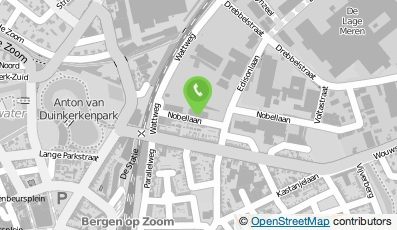 Bekijk kaart van Praktijk de Sleutel in Bergen op Zoom