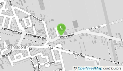 Bekijk kaart van V.O.F. Cafetaria de Schaans in Raamsdonk