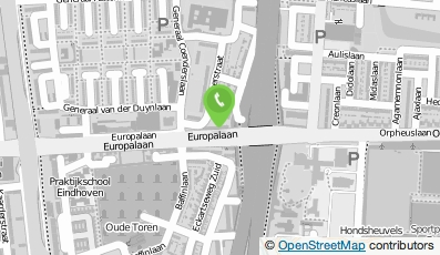 Bekijk kaart van Rijschool Van der Schoot in Eindhoven