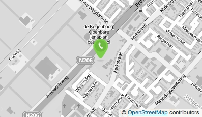 Bekijk kaart van D. van der Poel Transport in Noordwijkerhout