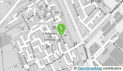 Bekijk kaart van Uitzendbureau De Buren B.V. in Zevenhuizen (Zuid-Holland)