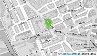 Bekijk kaart van Praktijk voor Psychotherapie Lianne van der Meer in Groningen