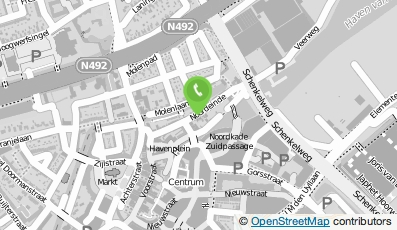 Bekijk kaart van Webforgen B.V.  in Spijkenisse