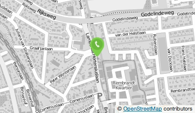 Bekijk kaart van 2608 - Kindergarden Naarden Lambertus Hortensiuslaan in Naarden