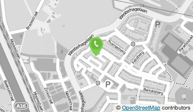 Bekijk kaart van Sanders Glazenwasser in Breda