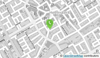 Bekijk kaart van Klein Geluk Bakery in Heemskerk