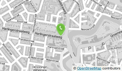 Bekijk kaart van NG Woonconcepten B.V. in Leeuwarden