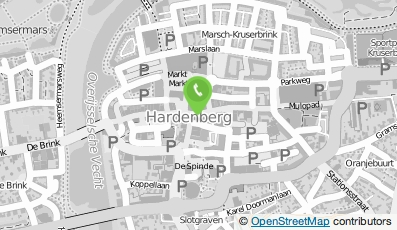 Bekijk kaart van Cigo Hardenberg in Hardenberg