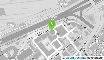 Bekijk kaart van Autoverhuur KM vrij in Gouda