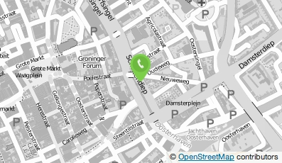 Bekijk kaart van Café 't Schuitje in Groningen